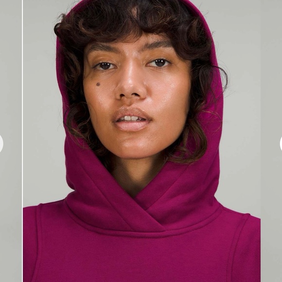 Lululemon Sz 4 Loungeful Hoodie in Magenta Purple Size 4 - Picture 4 of 15